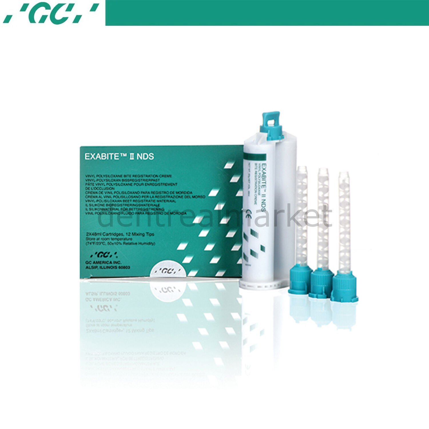 Exabite II NDS, 2*46 ml Isırma Kayıt Meteryali