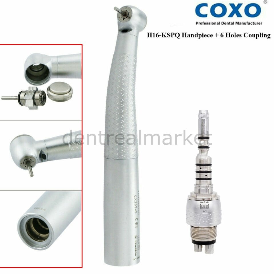 Kavo Type Pushbuton Işıklı Aeratör + Kavo Kupling