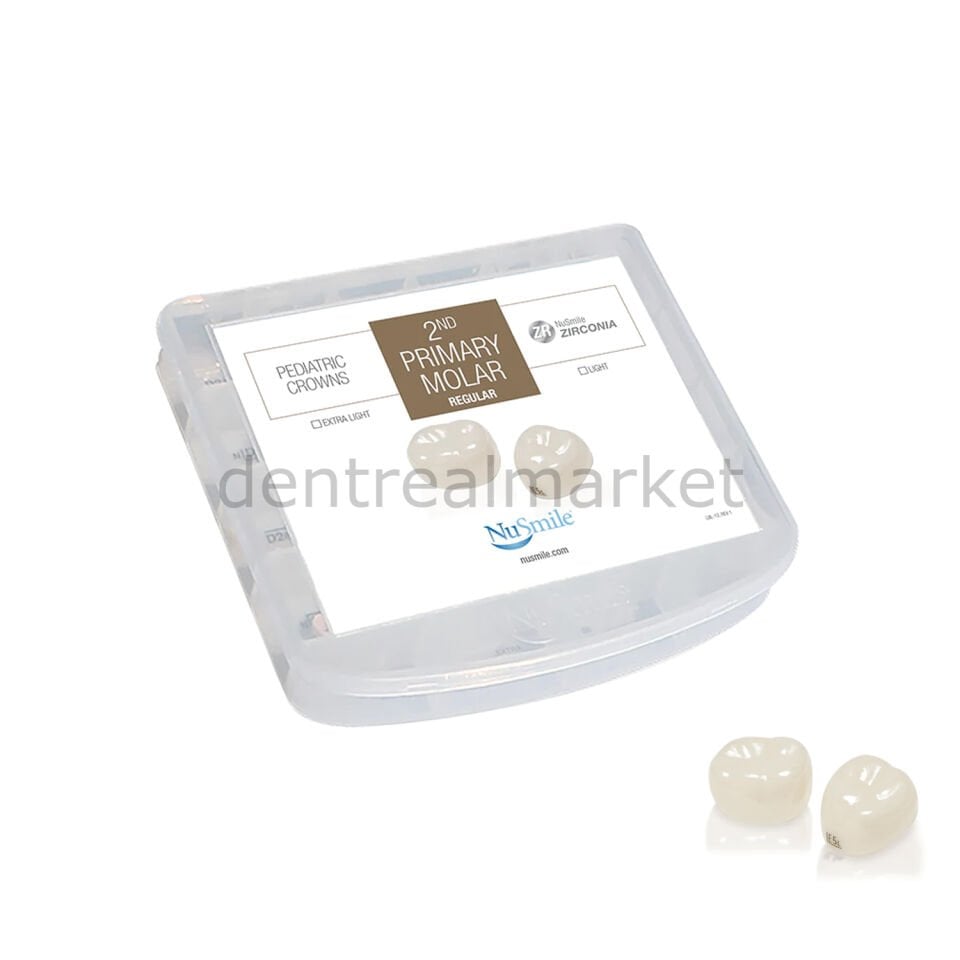 NuSmile ZR Posterior Second Primary Molar Crowns Evaluation Kit