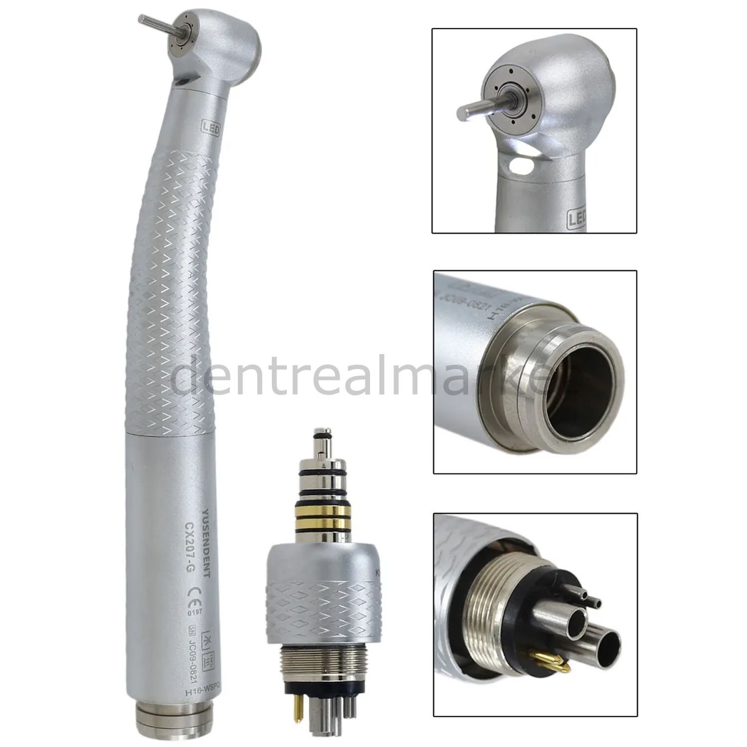 W&H Type Pushbuton Işıklı Aeratör + Kavo Kupling