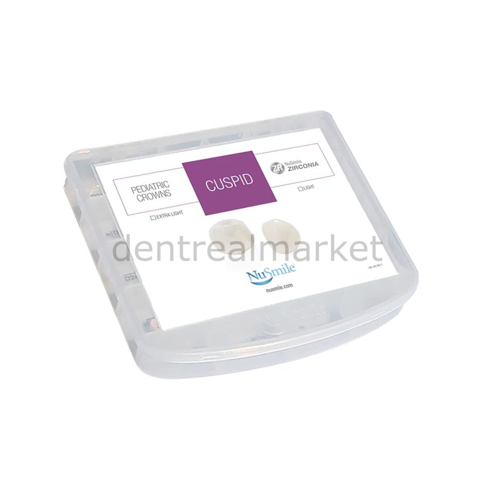 NuSmile ZR Cuspid Pediatric Crowns Evaluation Kit