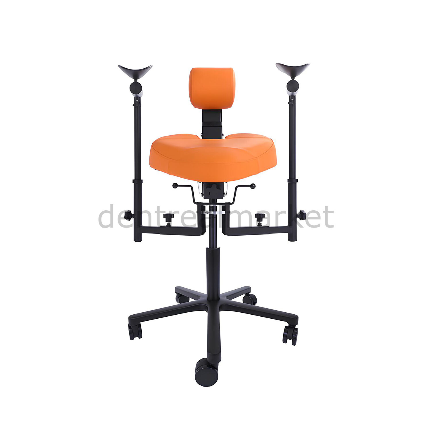 Alltion Doctor Chair - Ergonomik Dental Mikroskop Sandalyesi Orange