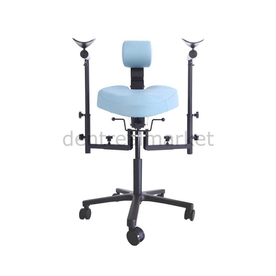 Alltion Doctor Chair - Ergonomik Dental Mikroskop Sandalyesi Blue