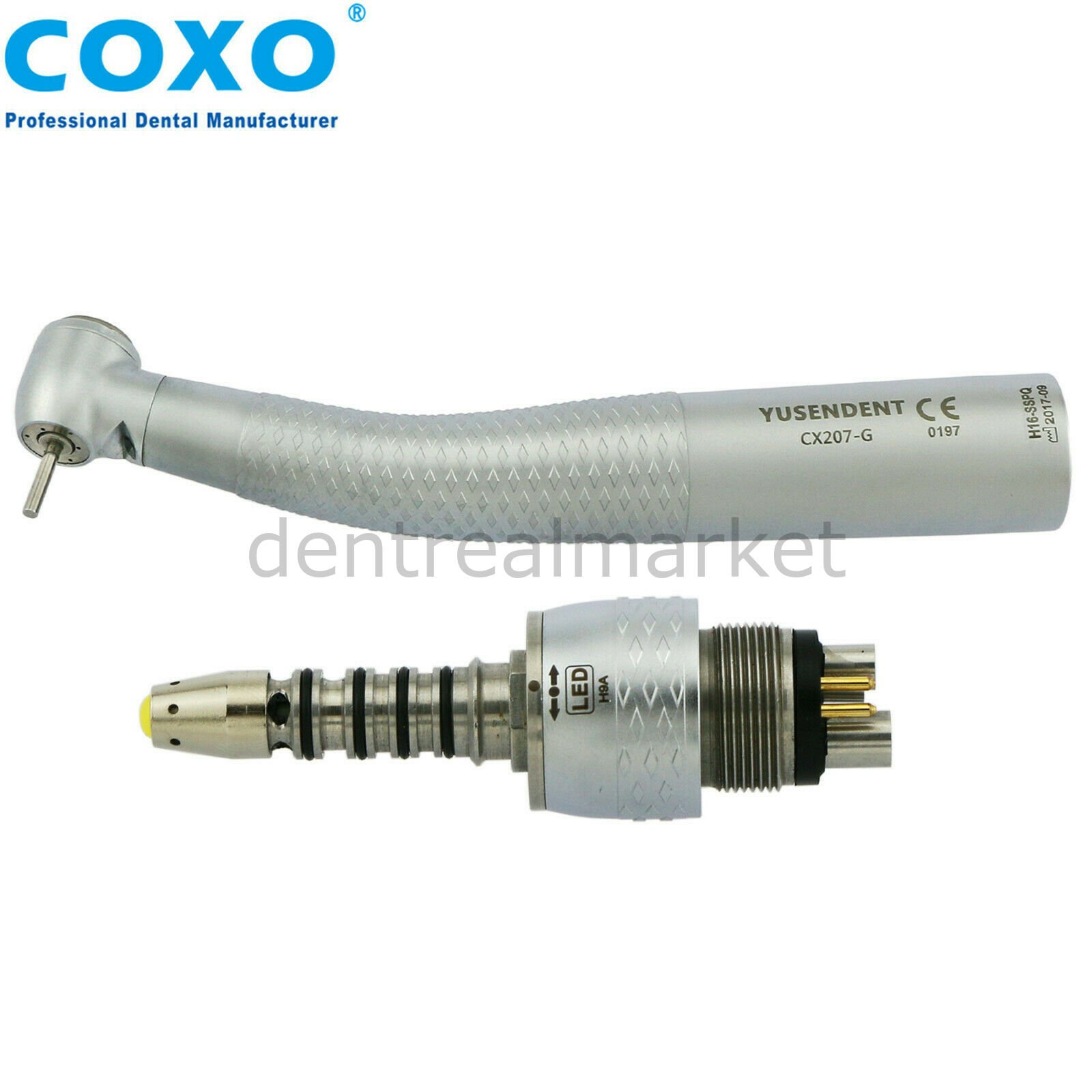 Sirona Type Pushbuton Işıklı Aeratör + Kavo Kupling