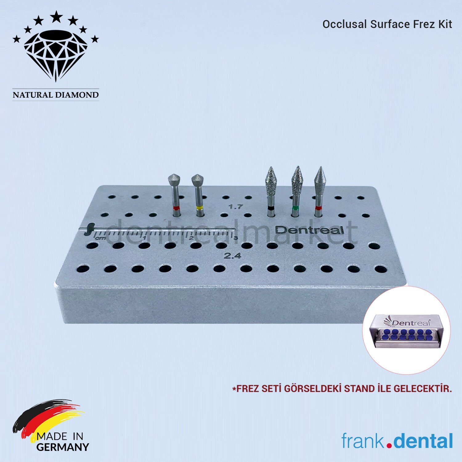Occlusal Surface Set - Elmas Frez