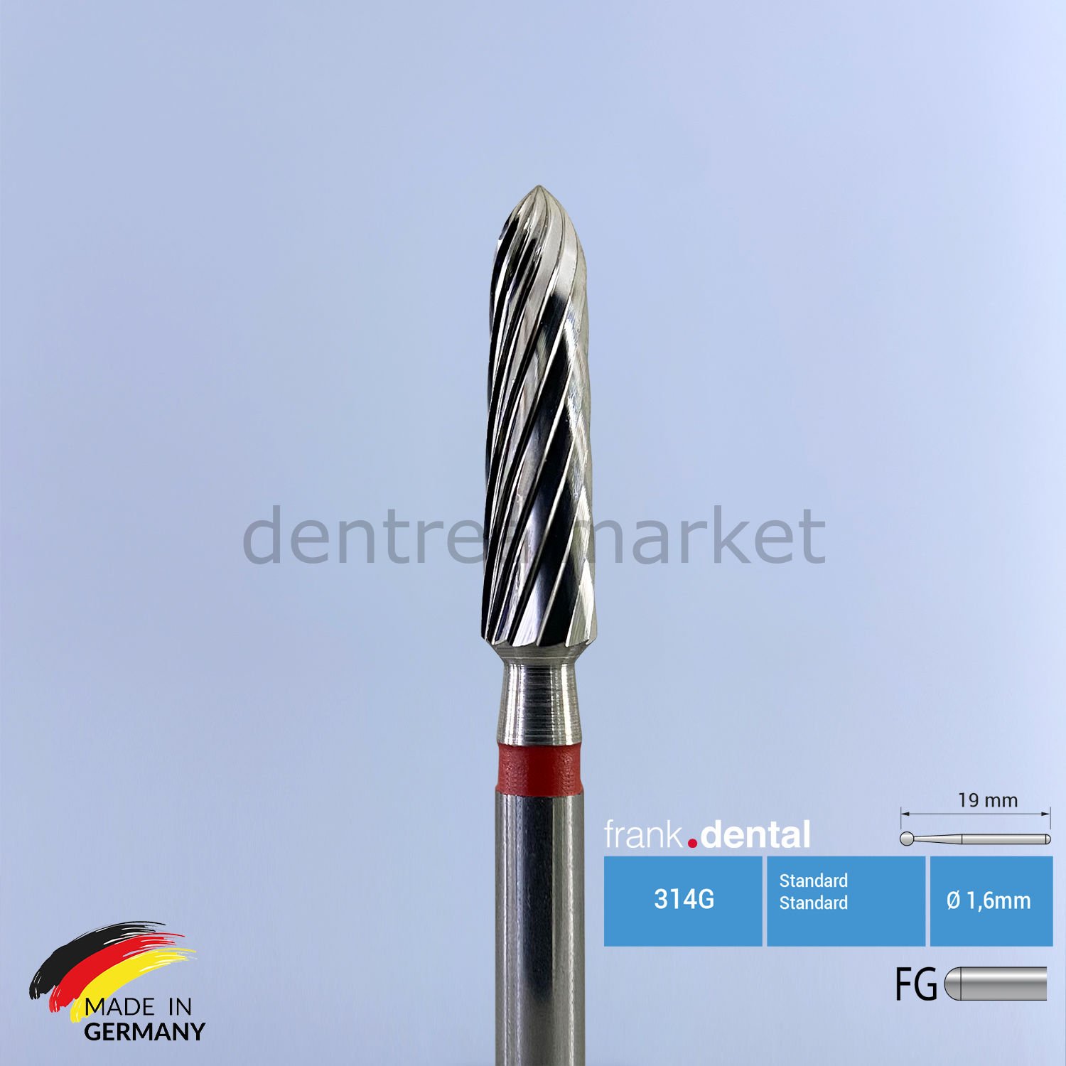 Orthodontic Adhesive Remover & Debonding Bur - 283K - Aeratör