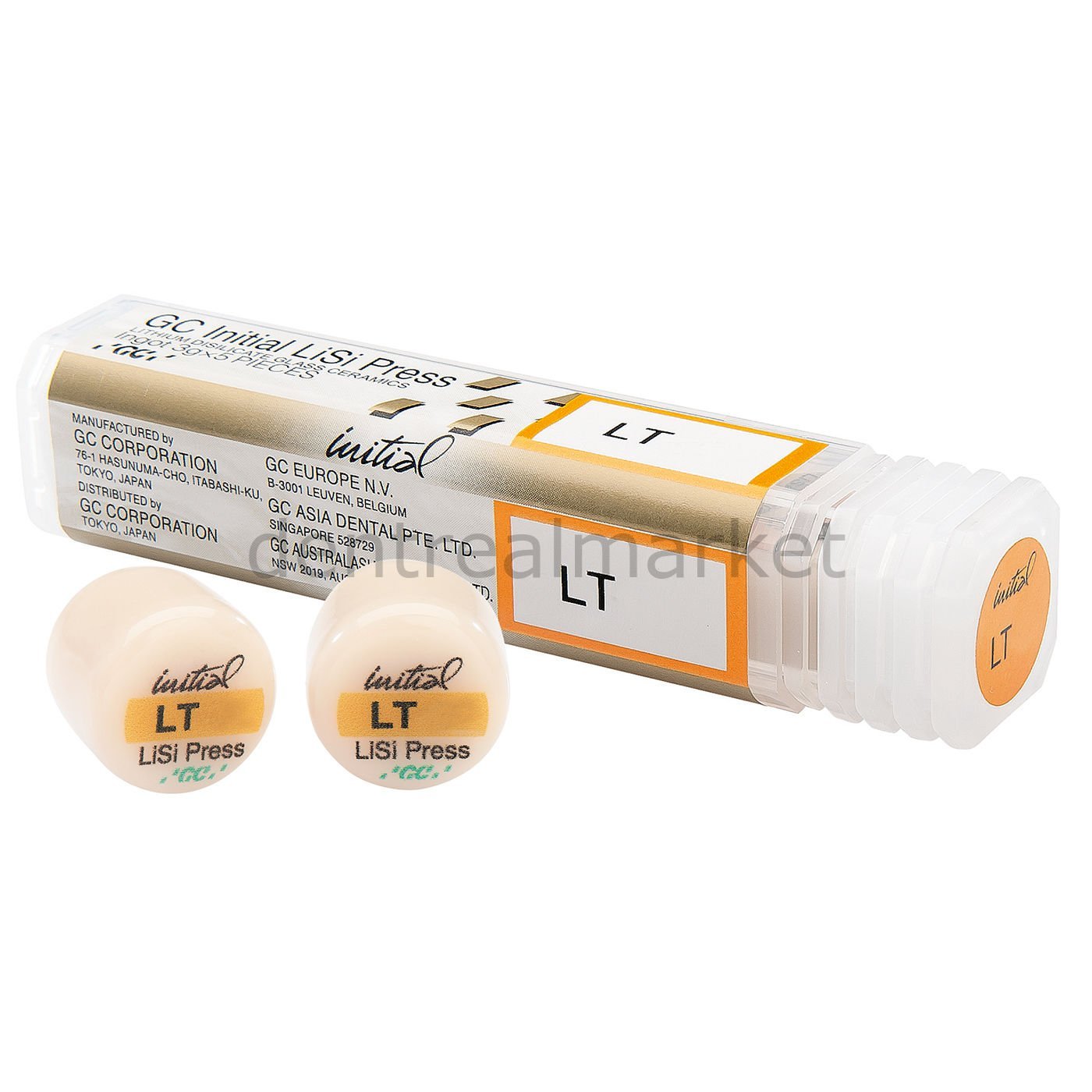İnitial Lisi Press İngot LT - Lityum Disilikat Cam Seramik