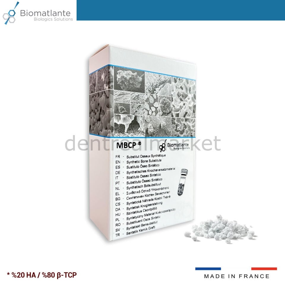 MBCP Bioactive Kemik Grefti 20/80 - Granül 1 cc
