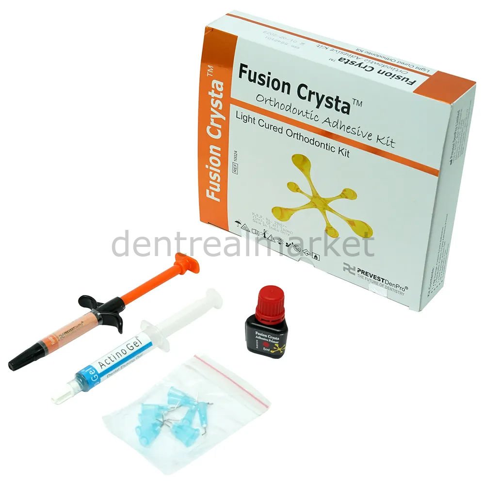 Fusion Crysta LC Orthodontic Adhesive Kit - Orthodontik Siman