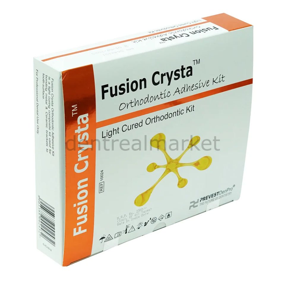 Fusion Crysta LC Orthodontic Adhesive Kit - Orthodontik Siman
