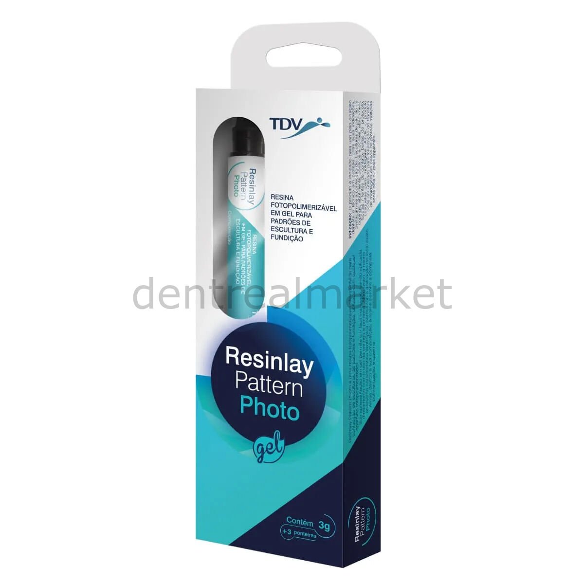 Resinlay Pattern Photo Gel Pink Pattern Rezin Şırınga 3 gr