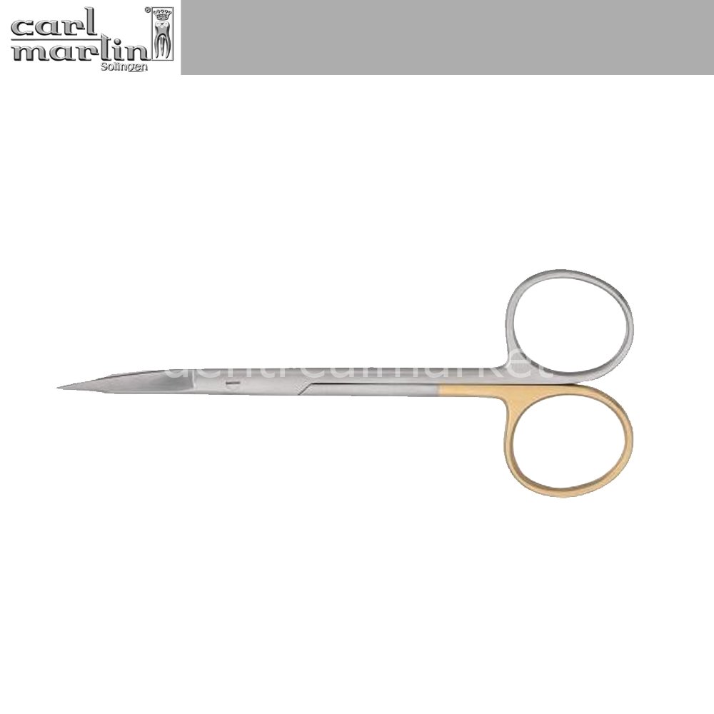 Goldman Fox Cerrahi Makas 13 cm Egri