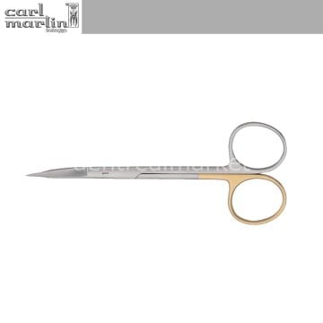 Goldman Fox Cerrahi Makas 13 cm Egri