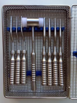Osteotom Posterior Seti 7 Parça +Kaset