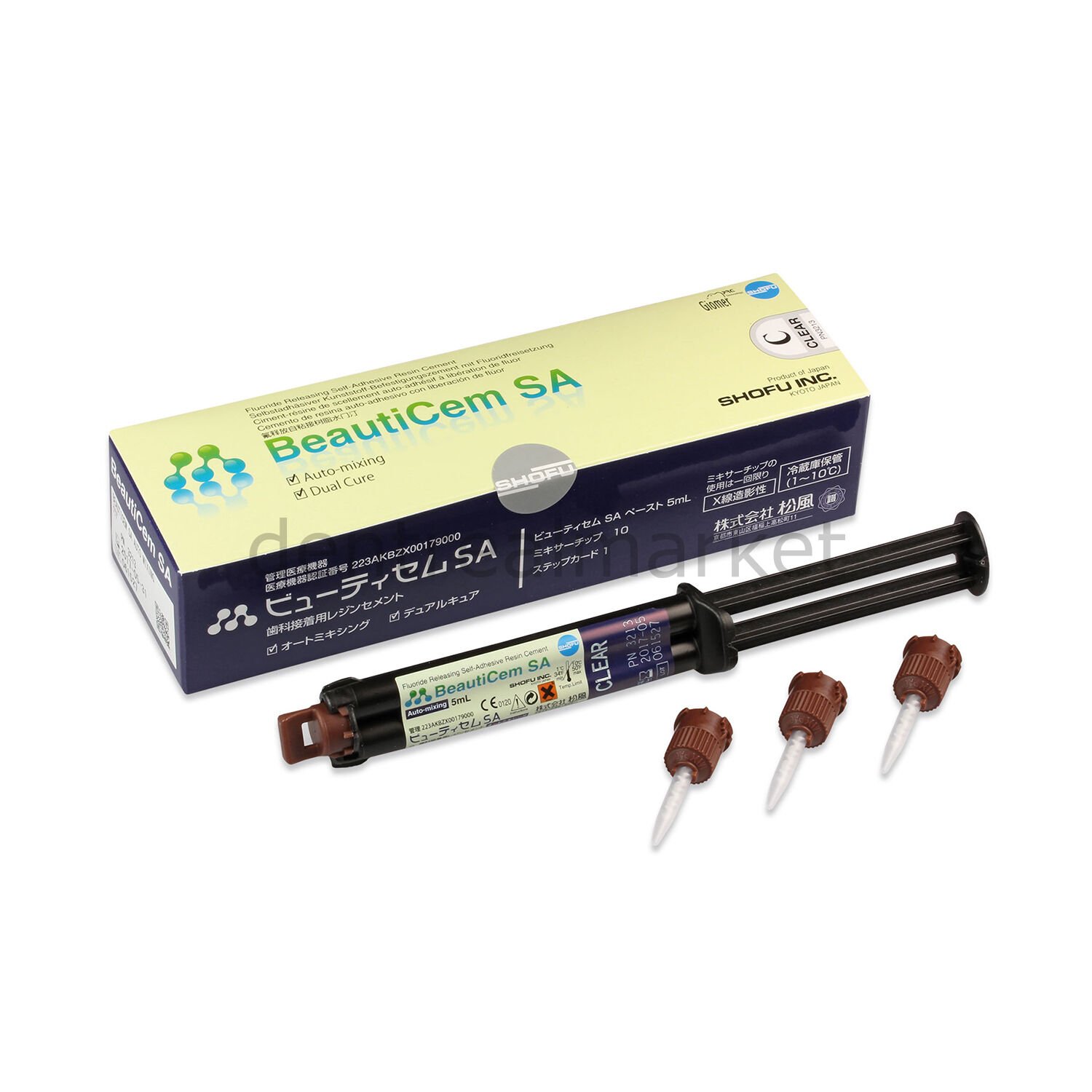 Beauticem Sa Clear - 5 ml Dual Cure ReziN Siman