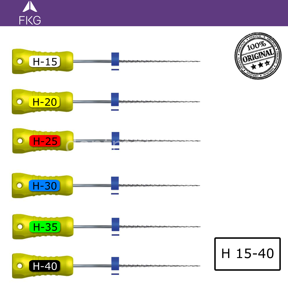 El Kanal Egesi Niti H-File - 15/40