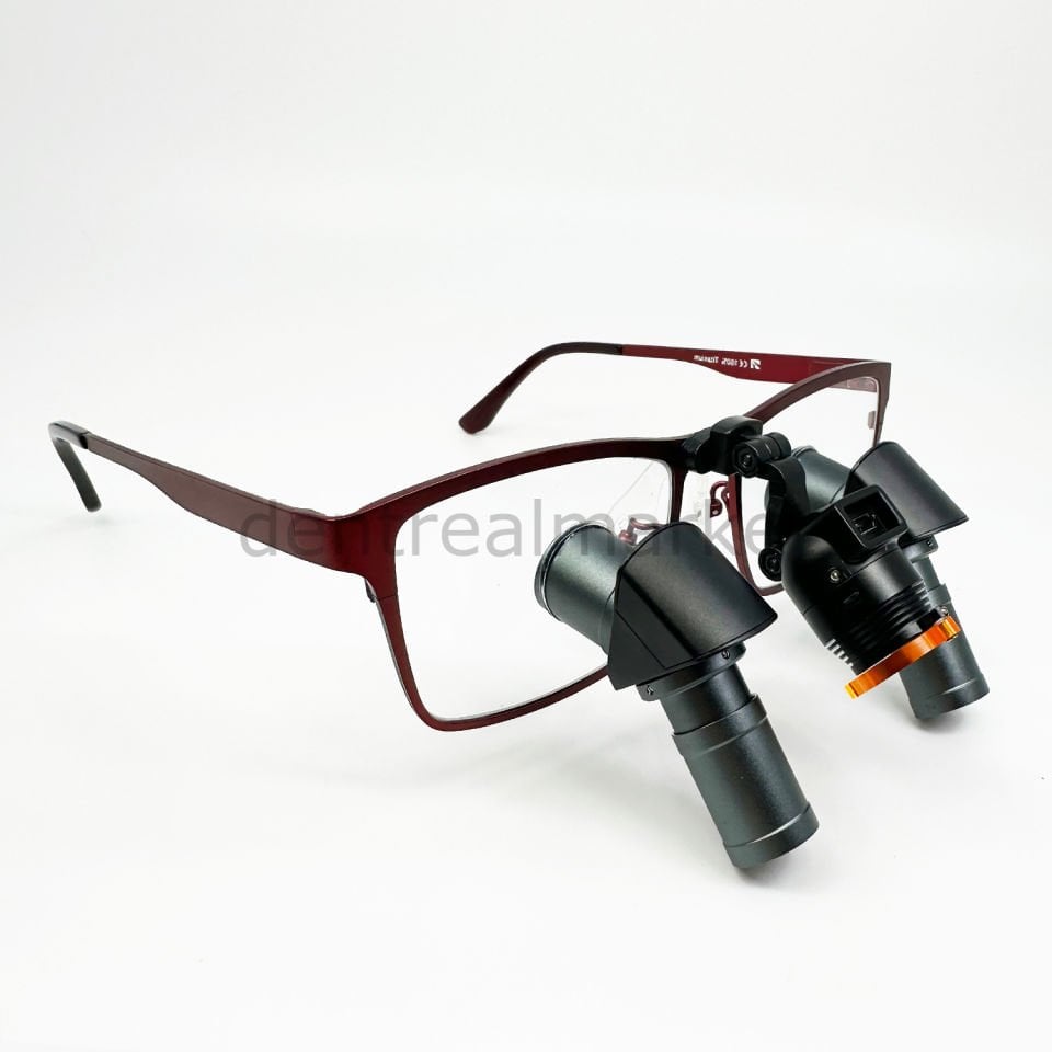 5X Büyütmeli Kablolu Işıklı Ergo Custom Loupe