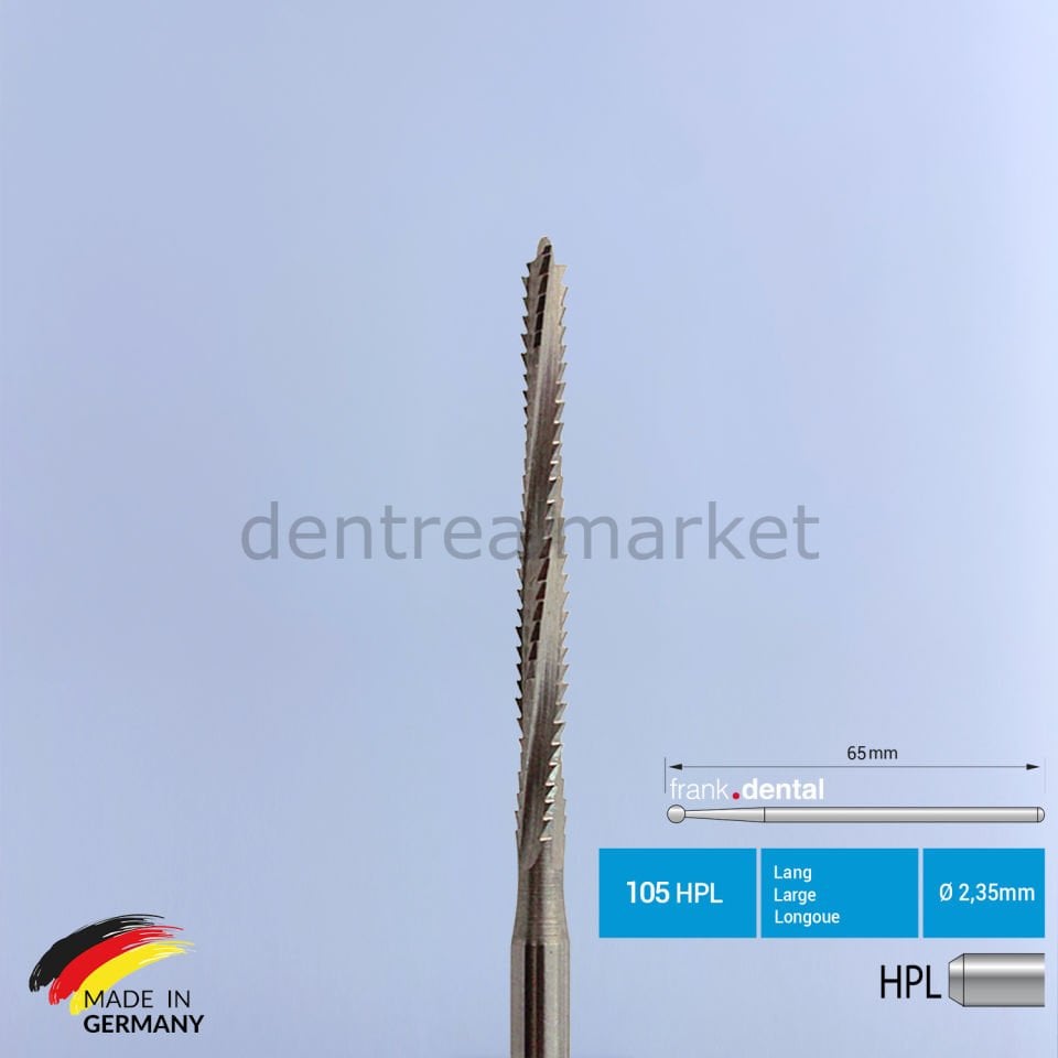 Çelik Lindeman Cerrahi Frez - 168RF - Kesim Alanı 2 cm