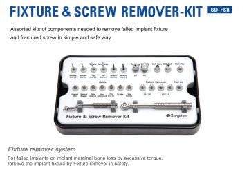 Fixture &Screw  İmplant ve Vida Sökme Seti