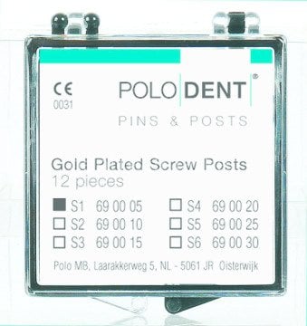 Gold Screw Post - Pivo Çivisi