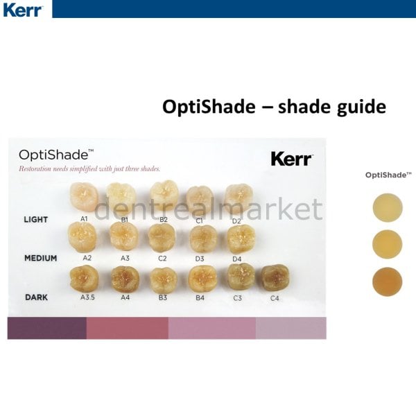 OptiShade One Color Universal Kompozit Refil 4 gr - Bukalemun Kompozit