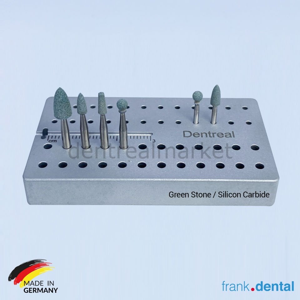 Yeşil Taş Set- Porselen ve Metal Aşındırıcı
