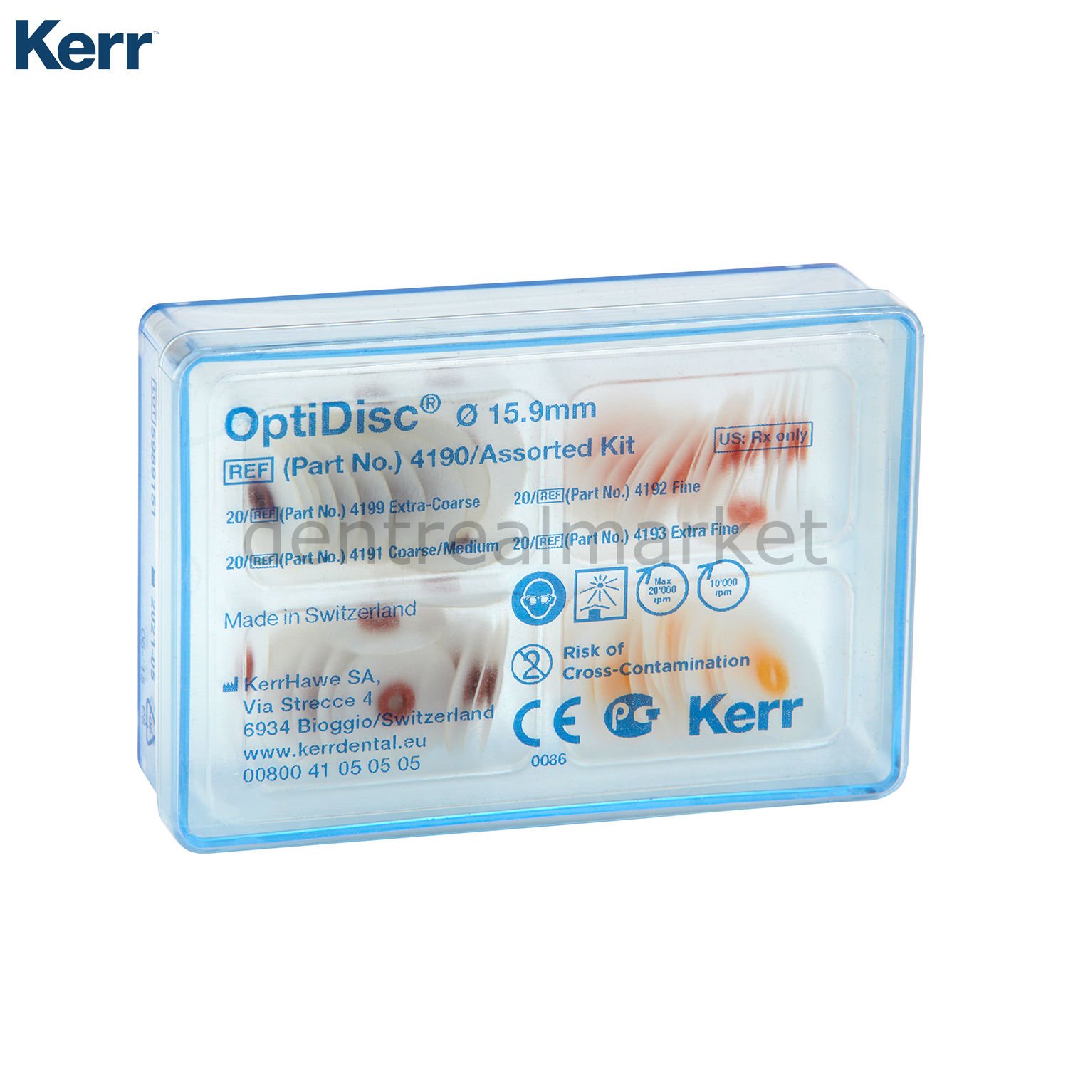 OptiDisc Asorti Kit 80'lik - Cila Diski