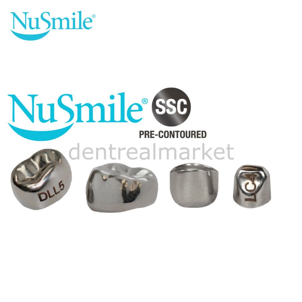 NuSmile Pre-Contoured Paslanmaz Çelik Kron Starter Kit