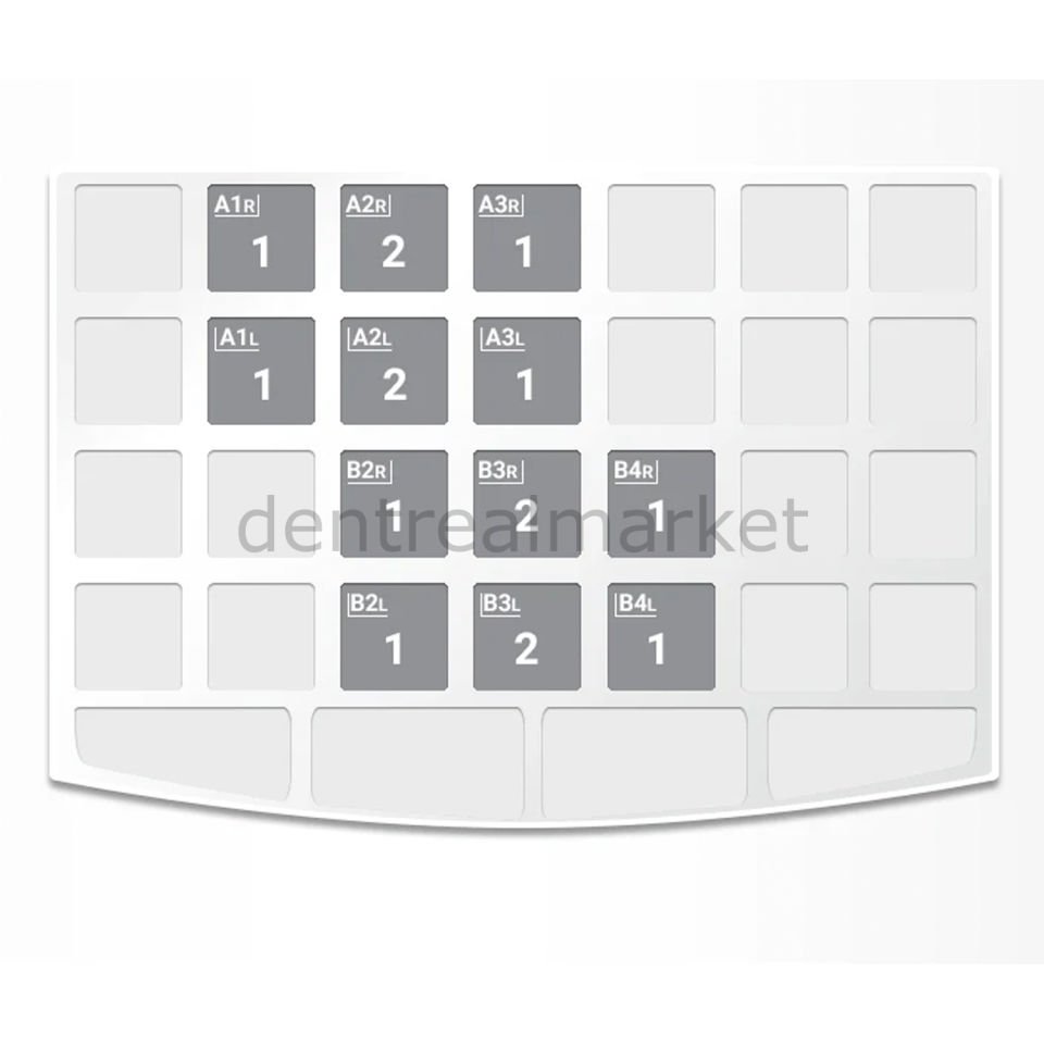 NuSmile ZR Anterior Pediatric Crowns Evaluation Kit