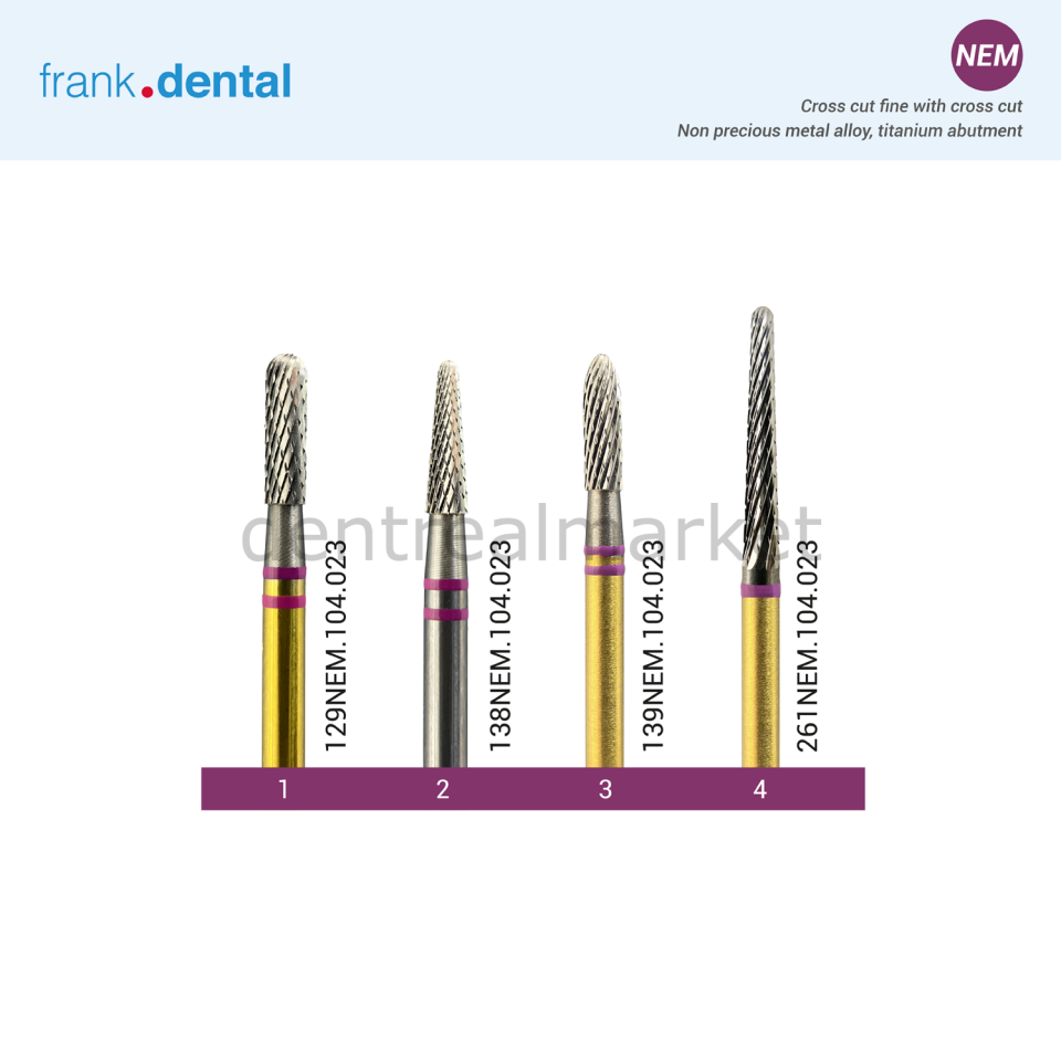 Carpide Canavar Tip Hard Frez - 139NEM