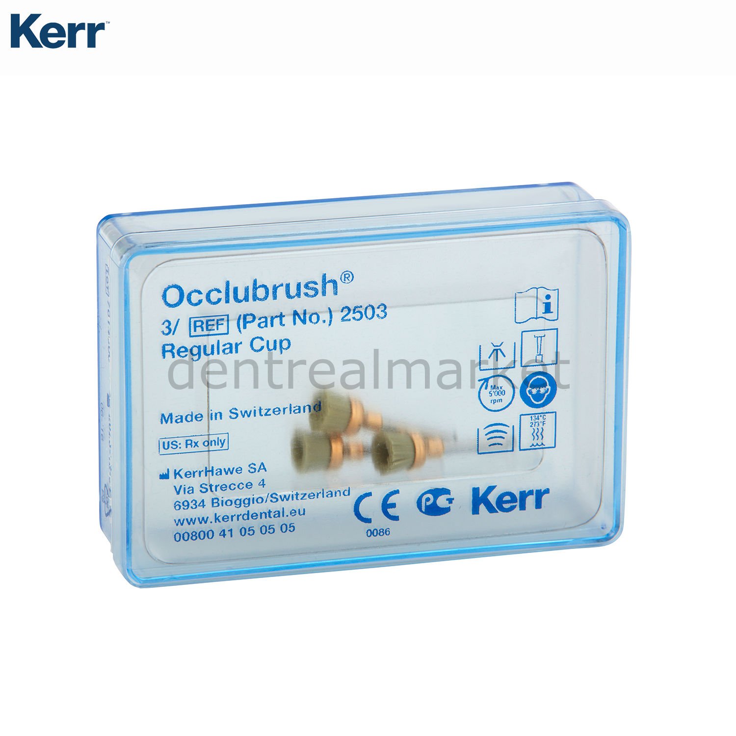 Occlubrush Kendinden Cilalı Asorti Fırça 3 Adet