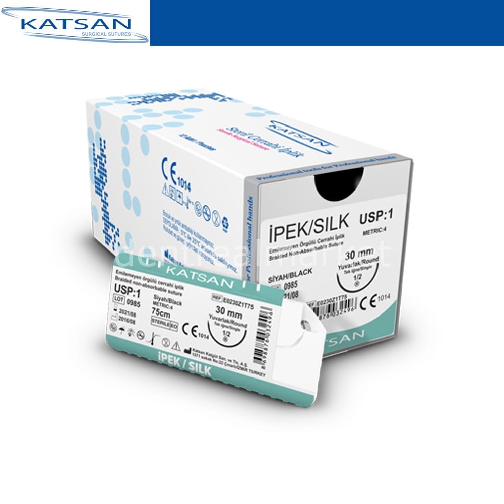 Alcasilk İpek Sutur Non Absorbe