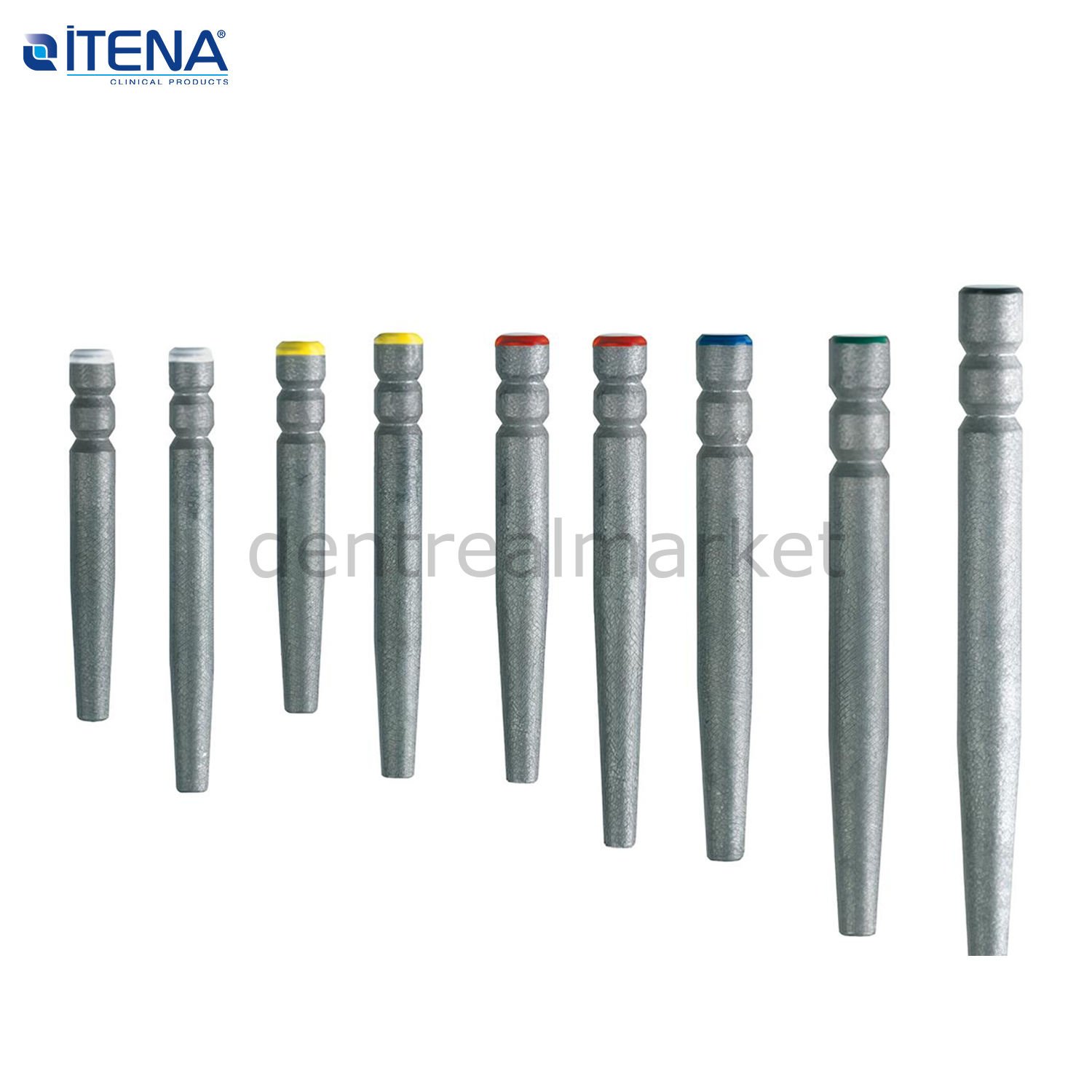 Dentoclic Sanded Titanium Post Refil
