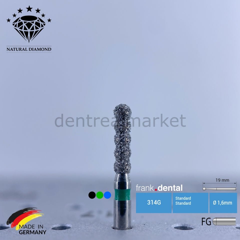Doğal Elmas Frez - Sipiral - Aeratör 6051 - 5 Adet