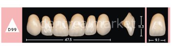 Enigmalife+ Nano Hybrid Kompozit Üst Anterior Diş 6'lık Bleach 1 - D99