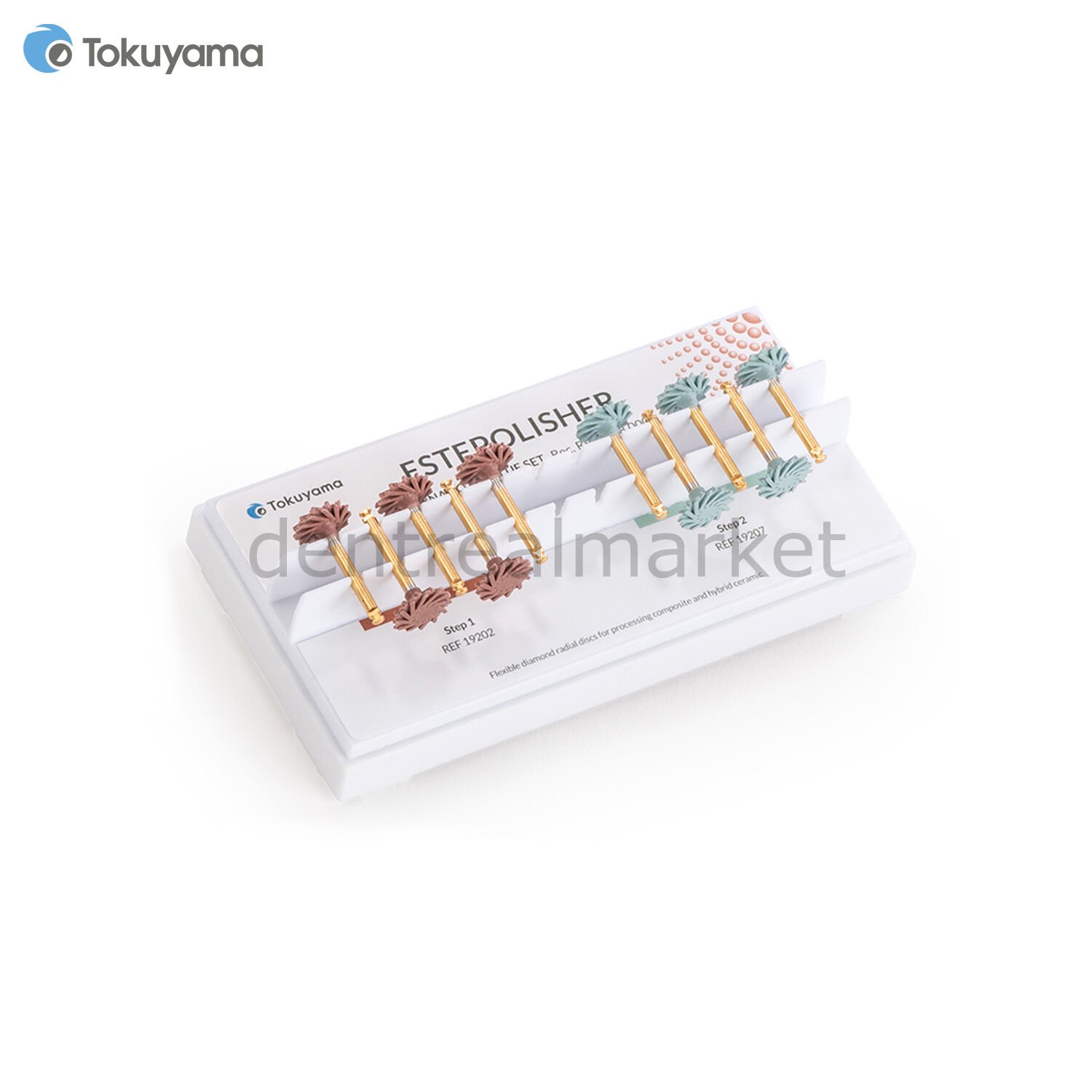 Estepolisher Tornado 10 Value Set - Polisaj Lastiği Seti