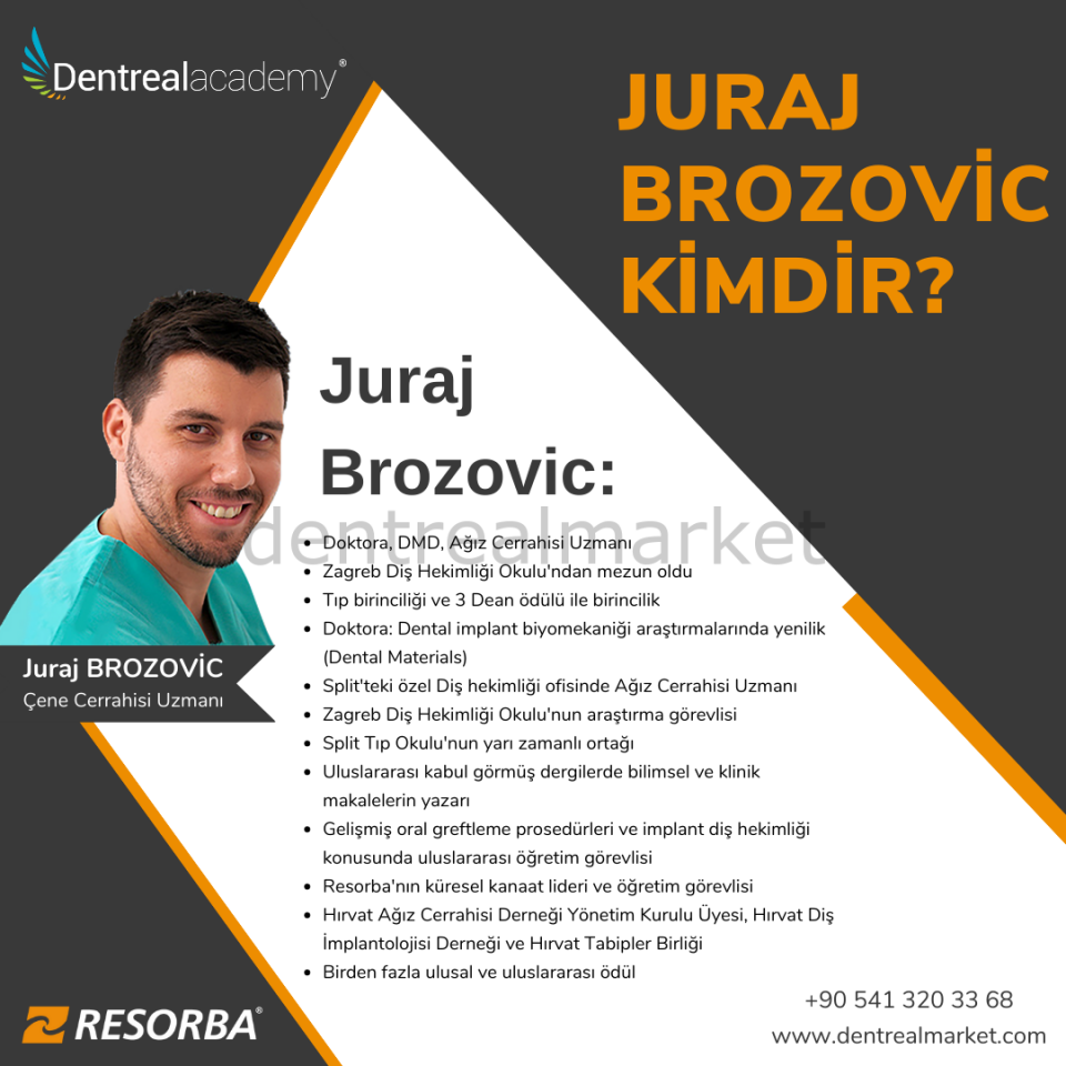 Juray Brozovic ile İleri Cerrahi Kursu - Dikiş ve Greft Sanatı