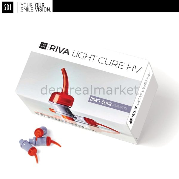 Riva Light Cure HV - Işıkla Sertleşen Cam ionomer Siman - Kapsül