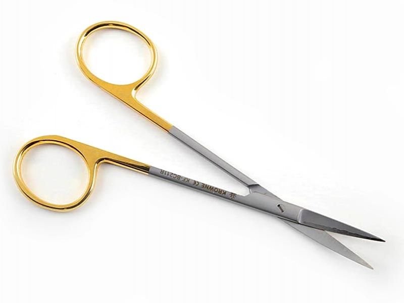 Iris Cerrahi Makas 11 cm TC Egri