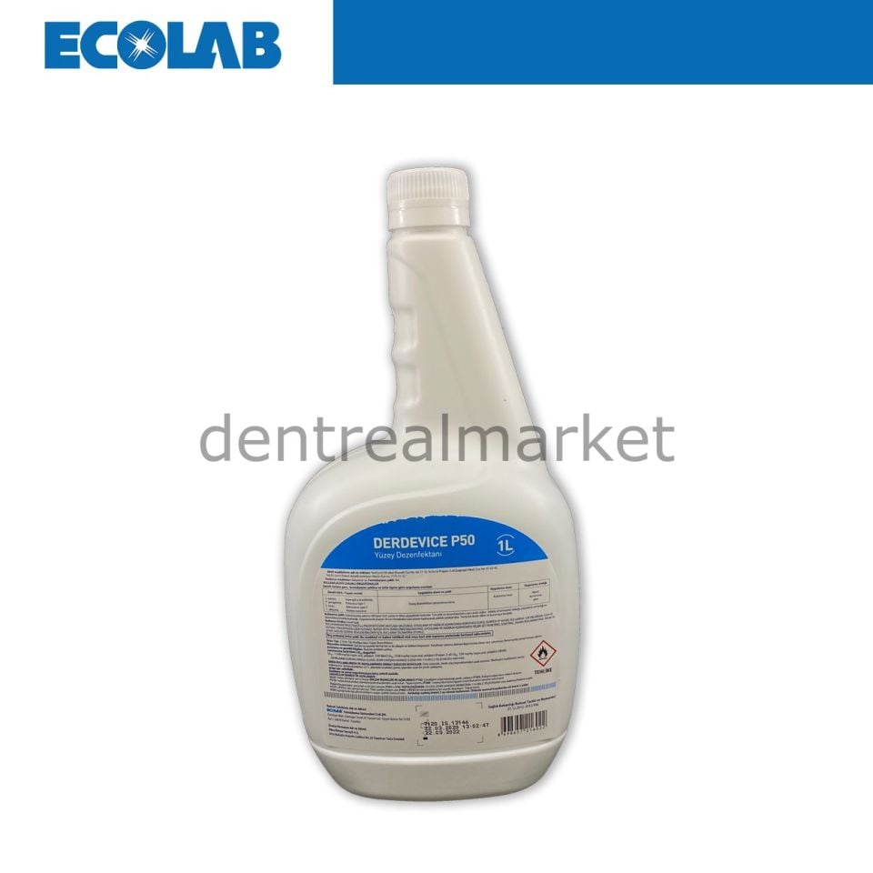 Derdevice P50 Alkollü Hızlı Yüzey Dezenfektanı 1lt