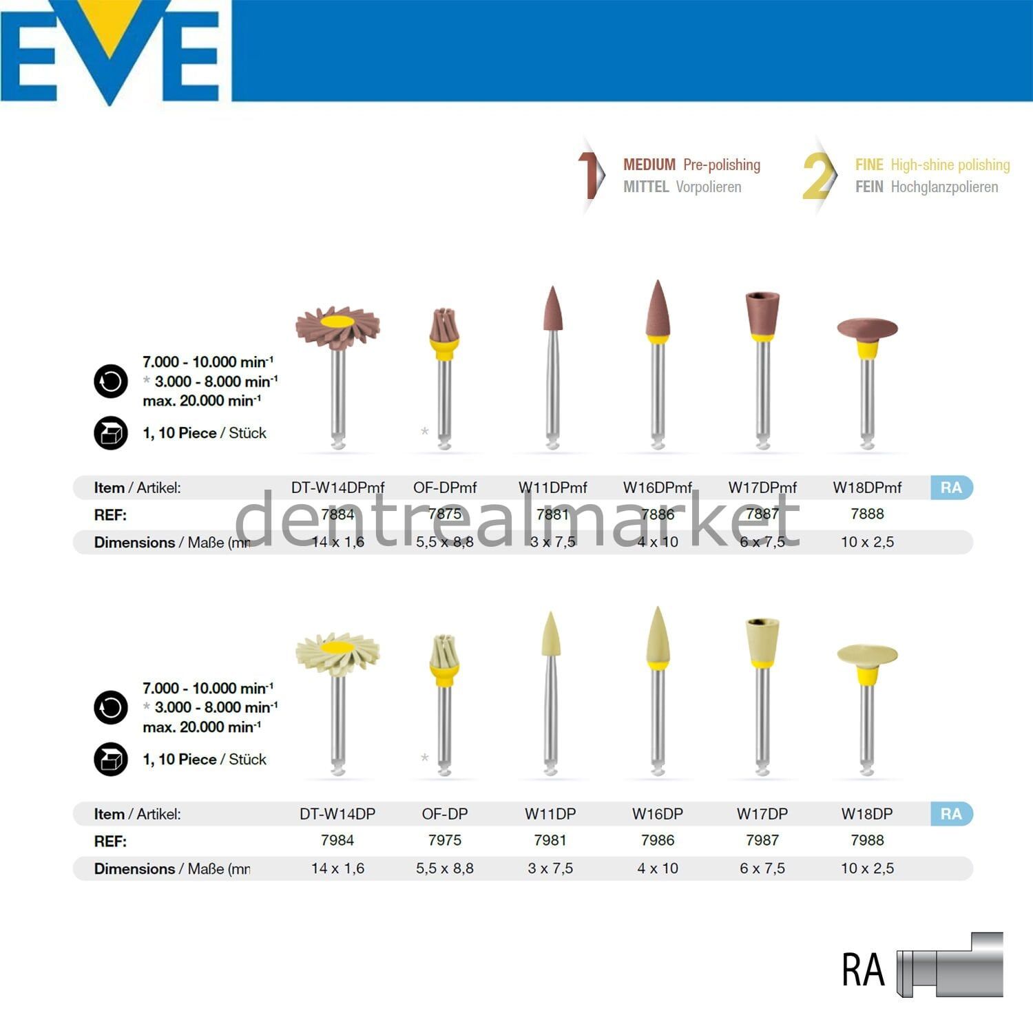 Diapro Lityum Disilikat Cila Refill - Anguldruva Fine - OF-DP