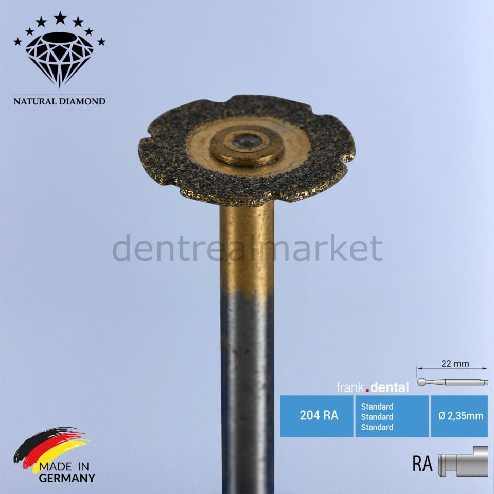 Zirkon için Elmas Frez - ZR909