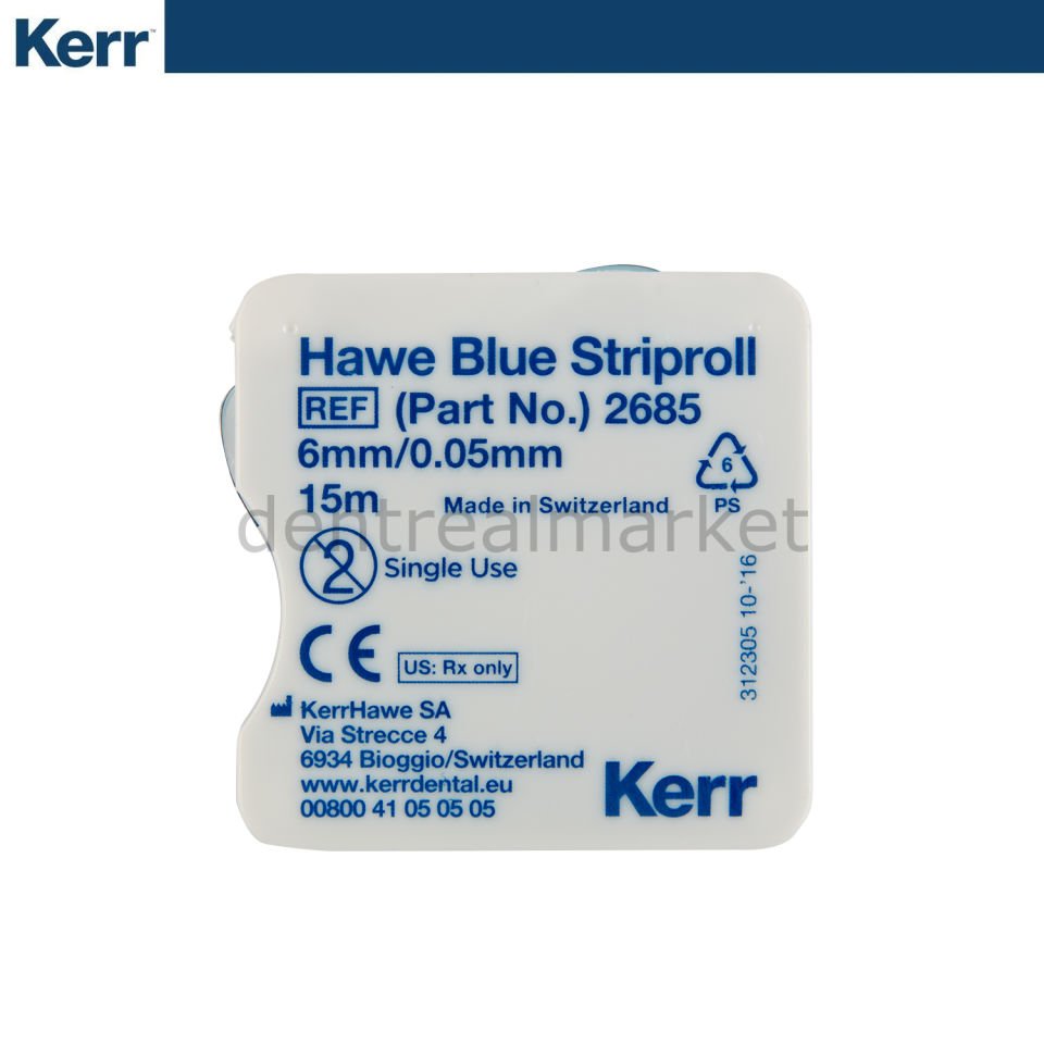Striproll Matris Bandı 15 Mt Mavi - 6 mm
