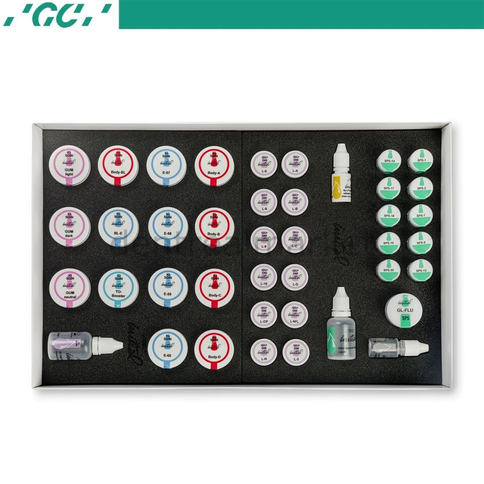 Initial IQ ONE SQIN System Set - Porselen&Zirkon Makyaj Seti