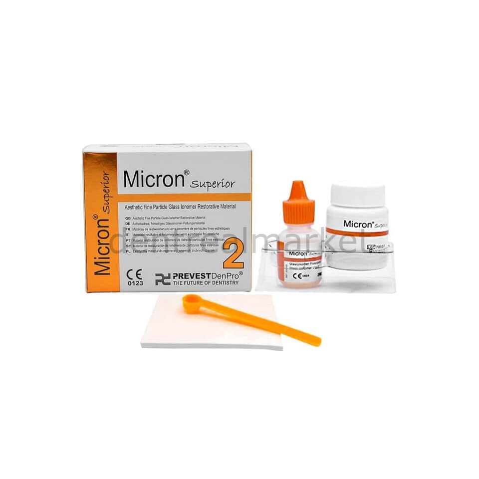 Micron Superior - Cam İyonomer Restoratif Materyal Toz - Sıvı Kiti