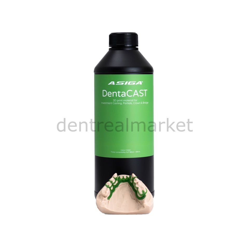 DentaCAST Model Resin - 3D Yazıcı Döküm Reçinesi 1 kg - Yeşil