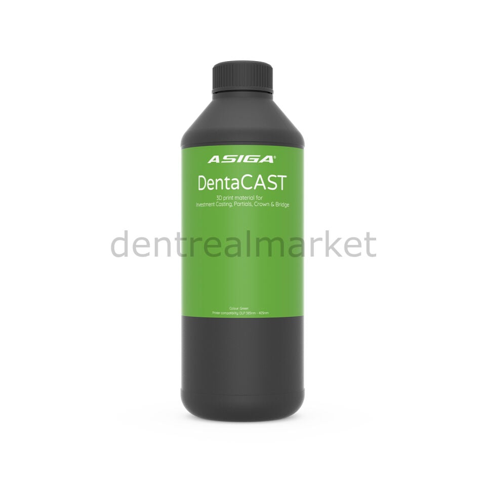 DentaCAST Model Resin - 3D Yazıcı Döküm Reçinesi 1 kg - Yeşil
