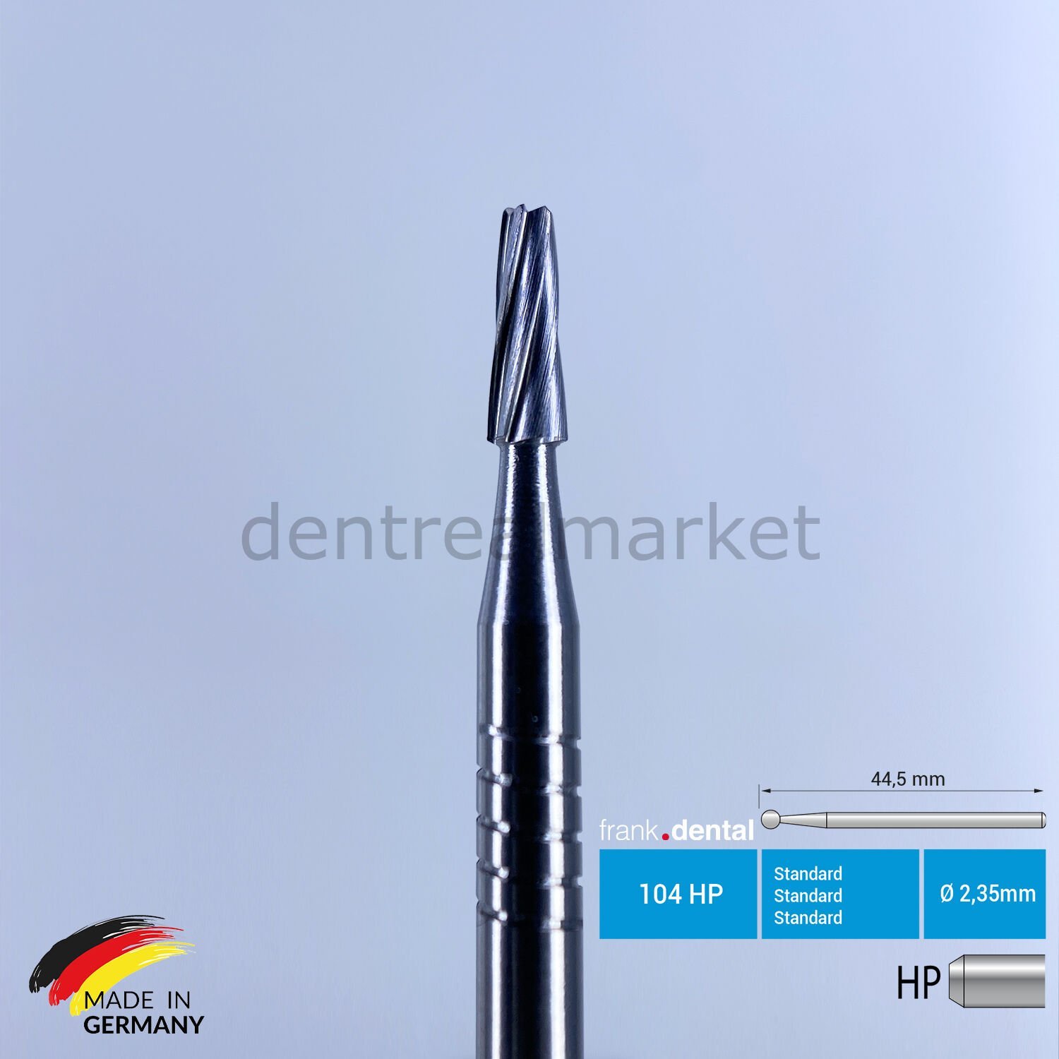 Tungusten Carpide Frez - Piyasemen İçin -  C23 - 5 Adet