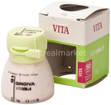 VM9 Gingiva 12 gr - Zirkonyum Altyapılar İçin Porselen Tozu