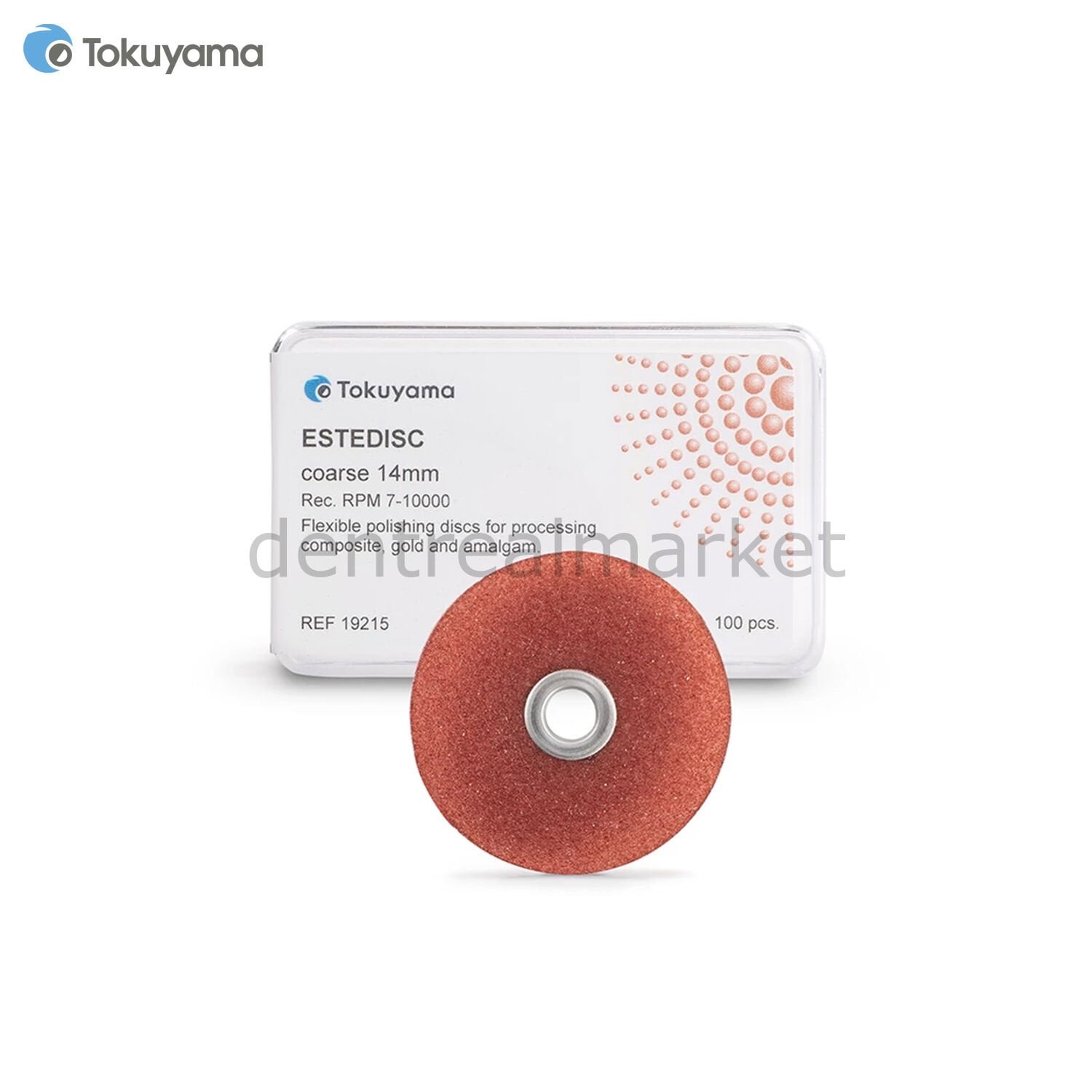 Estedisc Cila Diskleri Refill 100'lü Coarse - 14 mm
